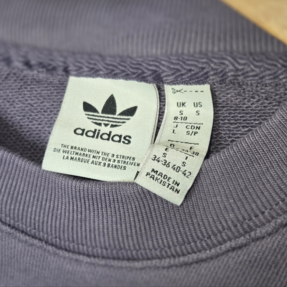 Adidas Originals Trefoil Pullover Sweatshirt - Picture 2 of 4